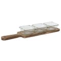 Miniatyrbild 1 av 4: Snacksbricka Home ESPRIT Naturell 140 ml 43 x 10 x 5,5 cm