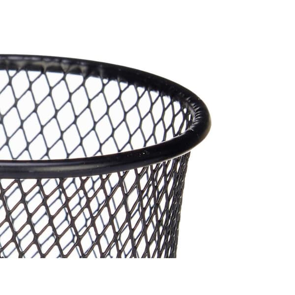 Kurv til præsentation af aperitiffer Kinvara W8088S-BLACK Sort Metal 16 x 11,5 x 8 cm (12 enheder)