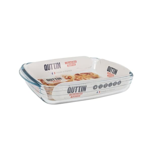 Ovn Fad Quttin Glas Rektangulær 1,9 L 28 x 19,9 x 5 cm (6 enheder)
