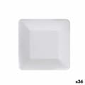 Miniatyrbillede 1 af 2: plade Algon Engangsanvendelse Hvid Pap 18 cm (36 Enheder)