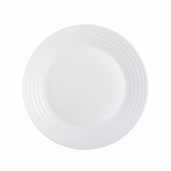 Jälkiruokalautanen Luminarc Harena Valkoinen Lasi (Ø 19 cm)