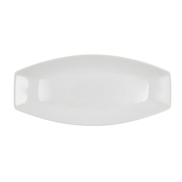 Vuoka Quid Gastro Keraminen Valkoinen (40 x 17,5 x 3,5 cm) (Pack 4x)