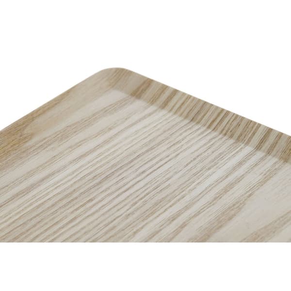 Tarjotin DKD Home Decor Luonnollinen Bambu 27 x 20 cm 27 x 20 x 0,8 cm