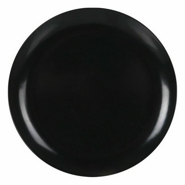 Desserttallerken La Mediterránea Melamin Antracit 20 cm (24 enheder)