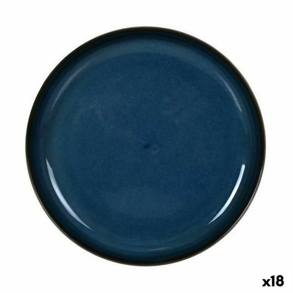 Välipalatarjotin La Mediterránea Chester Sininen Pyöreä 19,6 x 2,2 cm (18 osaa)