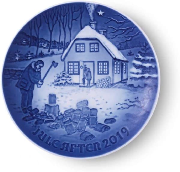 Kunglig tallrik - 1027173 - Köpenhamns samlingsobjekt 2019 Jultallrik i porslin
