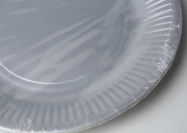 10 RUNDA PAPPPLATSER 23 CM SILVER