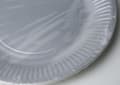 Miniatyrbild 2 av 4: 10 RUNDA PAPPPLATSER 23 CM SILVER
