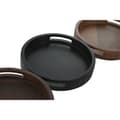 Miniatyrbilde 2 av 3: Snacksbrett Home ESPRIT Brun Svart Mørkebrunt Lysebrun Kolonial 30 x 30 x 5 cm (3 enheter)