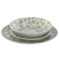 Miniatyrbillede 1 af 4: Madlavningssæt Home ESPRIT Hvid Grøn Porcelæn Floral 27 x 27 x 2 cm 18 Dele
