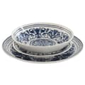 Miniatyrbilde 1 av 4: Bordservise Home ESPRIT Blå Hvit Porselen Araber 27 x 27 x 2 cm 18 Deler