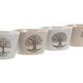 Miniatyrbilde 2 av 3: Bolle Home ESPRIT Hvit Beige Steintøy 570 ml 13 x 13 x 8 cm (4 enheter)