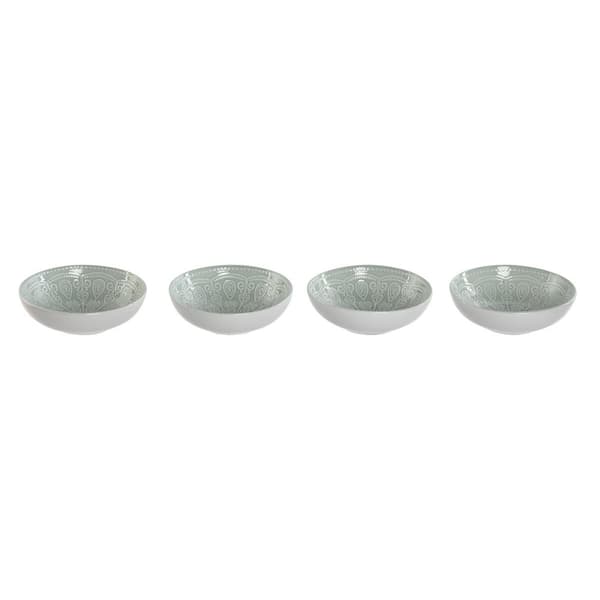 Lautassetti Home ESPRIT Vihreä Kivitavara Mandala Arabi 18,2 x 18,2 x 5,7 cm