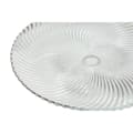 Miniatyrbillede 2 af 3: Flad Plade Home ESPRIT Gennemsigtig Krystal 31 x 31 x 9,5 cm
