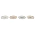 Miniatyrbillede 2 af 4: Flad Plade Home ESPRIT Hvid Beige Stentøj Traditionel 20 x 20 x 2,5 cm