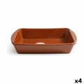 Miniatyrbilde 1 av 2: Serveringsfat Azofra Bakt leire Rektangulær 29 x 20 x 6 cm (4 enheter)