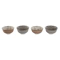 Pikkukuva 1 / 4: Kulhosetti Home ESPRIT Ruskea Beige Posliini Gėlės Shabby Chic 11,5 x 11,5 x 6 cm