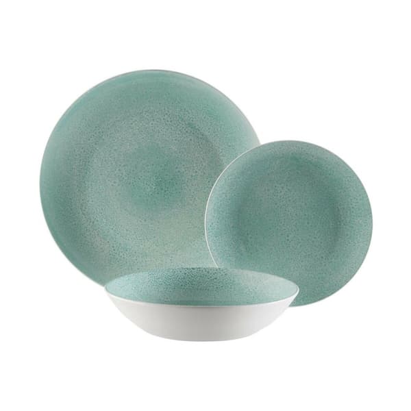 Spisestel Versa Pia Blå Porcelæn 18 Dele