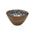Pikkukuva 1 / 2: Kulho Versa Chevron Bambu Posliini Mangopuu