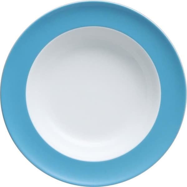 Porslin Djup Tallrik THOMAS Sunny Day Porslin Platt middagsservice 22,8 cm Blå 10850-408530-10323