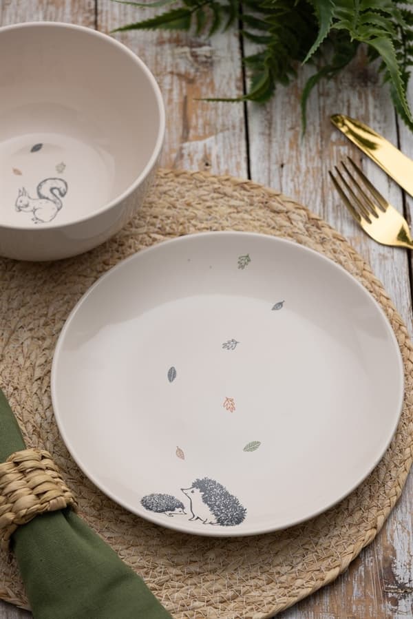 PK-Morgenmad tallerken 20,5cm Woodland