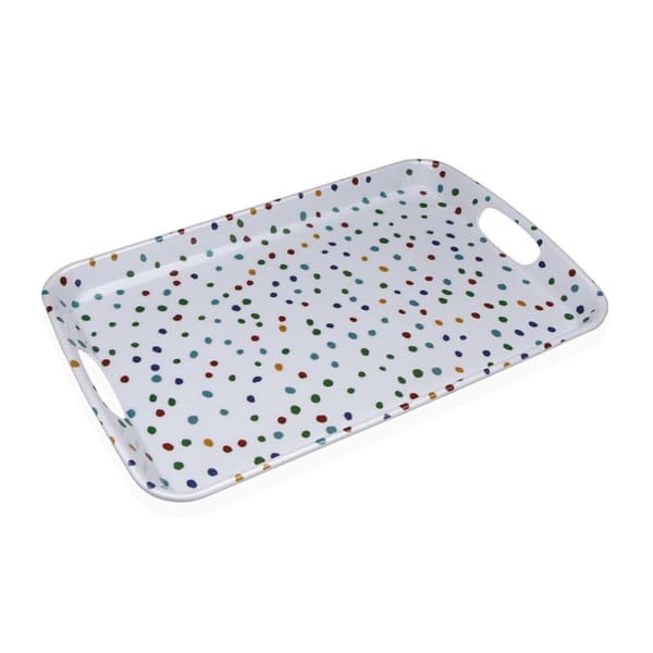 Snacksbricka Versa Dotty Melamin 31 x 3 x 46,2 cm