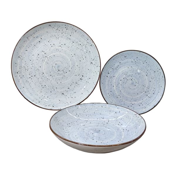 Spisestel Versa Lua Blå Porcelæn 18 Dele