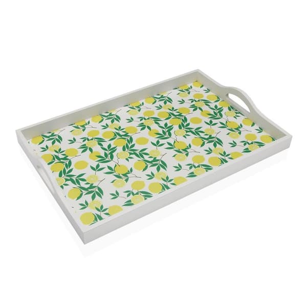 Tarjotin Versa Puu MDF 30 x 5 x 45 cm Sitruuna