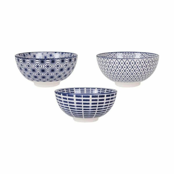 Skål Alfares Masako ø 15,5 x 7,7 cm Blå 15 x 7,3 cm (18 enheder)