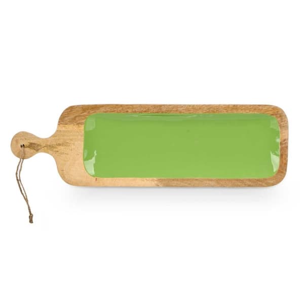 Snack bakke MALI-798 G Grøn 50,7 x 3 x 14 cm (6 enheder)