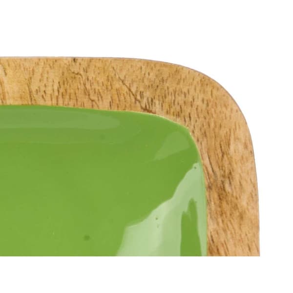 Bakke med Rum MALI-991 G Grøn 31 x 3 x 3 cm (6 enheder)