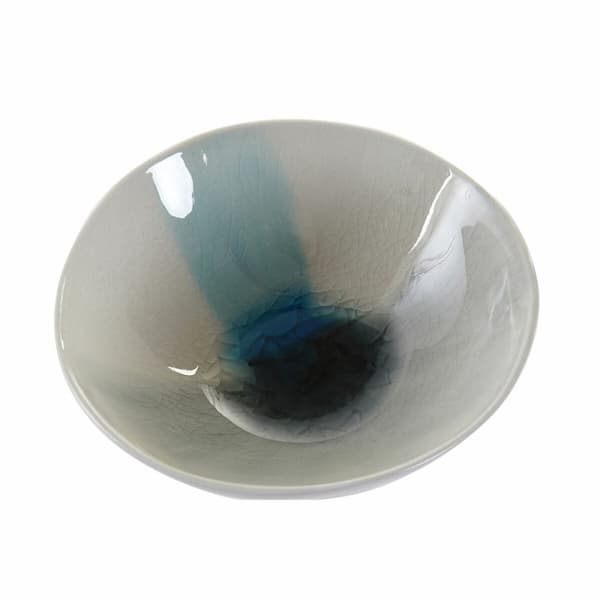Snack Kulho DKD Home Decor Sininen Harmaa Kivitavara 170 ml 11,5 x 11,5 x 4,5 cm