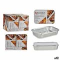 Pikkukuva 1 / 2: Ruokatarjottimen setti Kinvara 82176 Hopeinen Alumiini 2,3 L 21 x 6 x 30,5 cm (12 osaa)