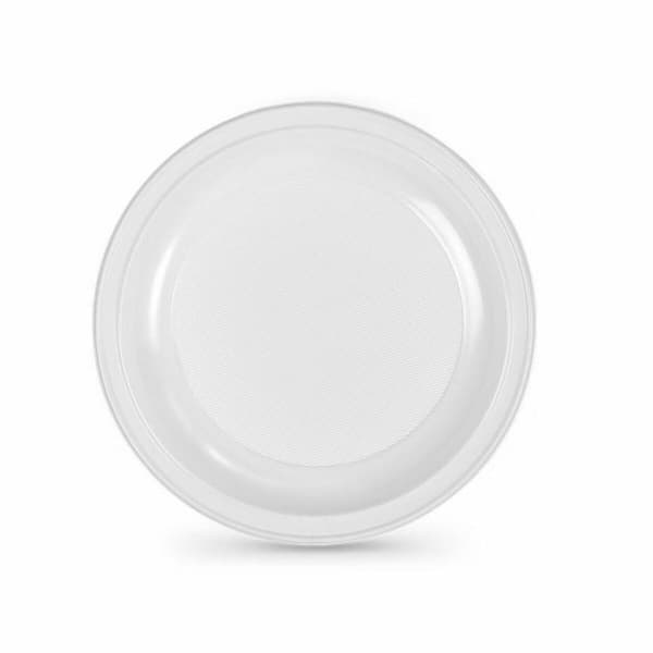 Sæt af genanvendelige tallekener Algon Hvid Plastik 25 x 25 x 1,5 cm (12 enheder)