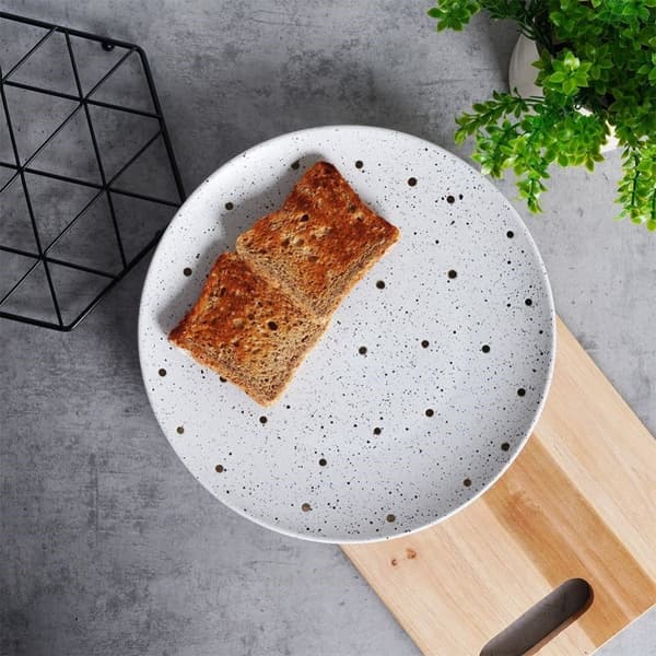 Keramisk tallerken middagstallerken, 26,5 cm