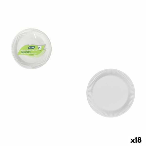 plade Inde 18 cm 25 Dele (18 enheder)
