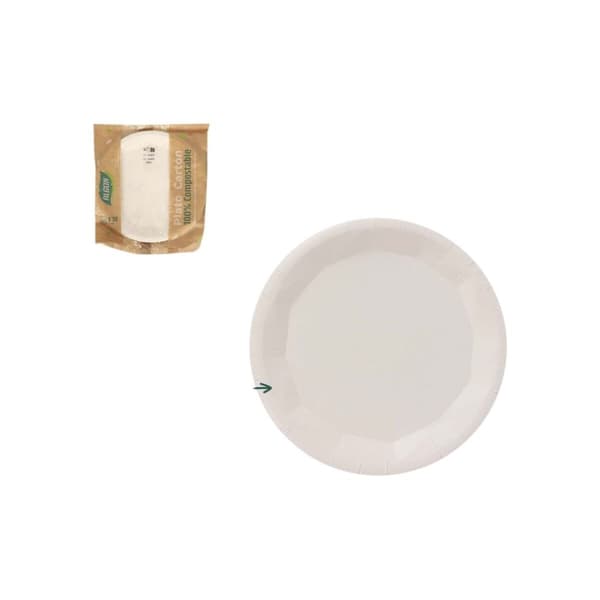 Tallriksset Algon Vit 10 Delar (24 antal)