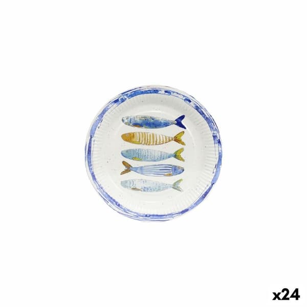 Tallriksset Inde 20 cm 10 Delar (24 antal)