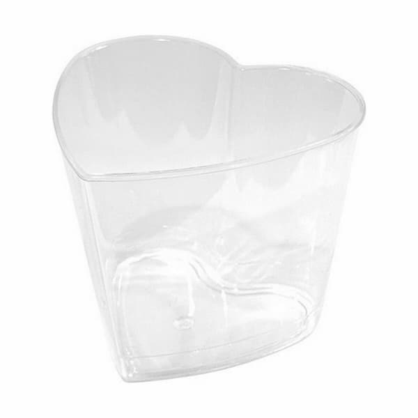 Sarja kierrätettäviä kulhoja Algon Sydän 10 Kappaletta 5,5 x 5 x 4,3 cm (24 osaa)