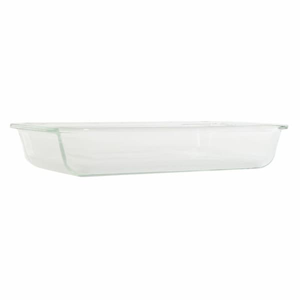 Baking tray DKD Home Decor Läpinäkyvä Borosilikaattilasi (35 x 21.5 x 6 cm)