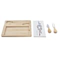 Miniatyrbild 3 av 4: Ostbricka DKD Home Decor Bambu Stengods 24,5 x 20 x 1,2 cm Sjöman