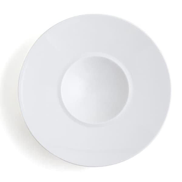 Ariane Gourmet vit keramisk djup tallrik Ø 29 cm (6 enheter)