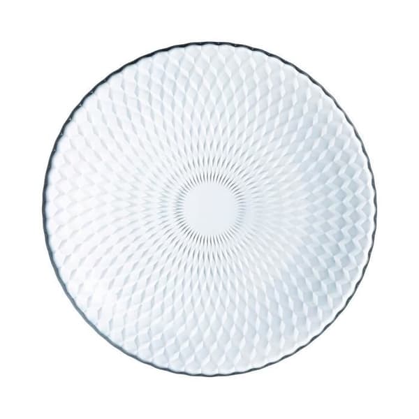 Luminarc Pampille mattallrik i transparent glas (25 cm) (24 enheter)