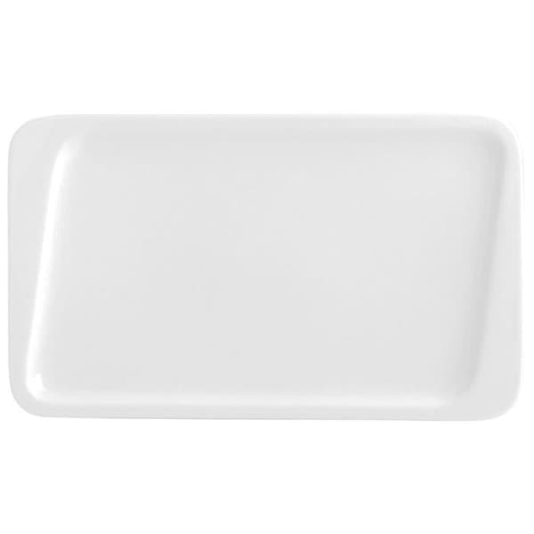 Quid Chef White Ceramic Dessert Tallrik 25 x 15 cm (6 enheter) (Pack 6x)