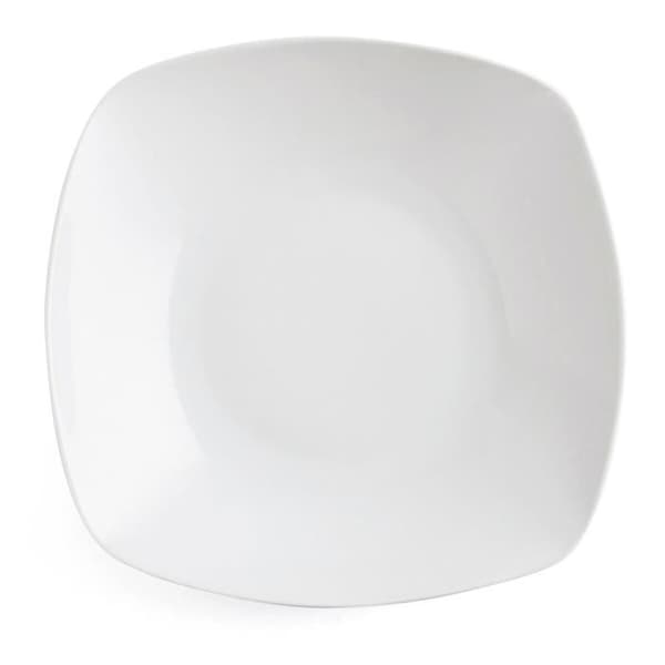 Quid Novo Vinci vit keramisk djup tallrik (20,5 cm) (förpackning 6x)
