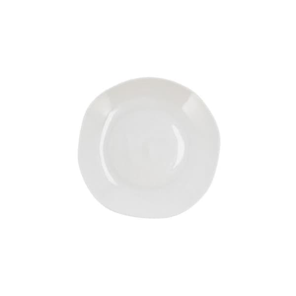 Ariane Earth White Ceramic Deep Plate 23 cm (6 enheter)