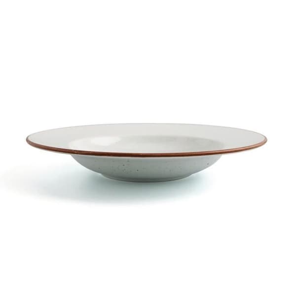 Ariane Terra Beige keramisk djup tallrik (Ø 26 cm) (6 enheter)