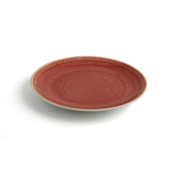 Ariane Terra Röd keramisk mattallrik Ø 18 cm (12 enheter)
