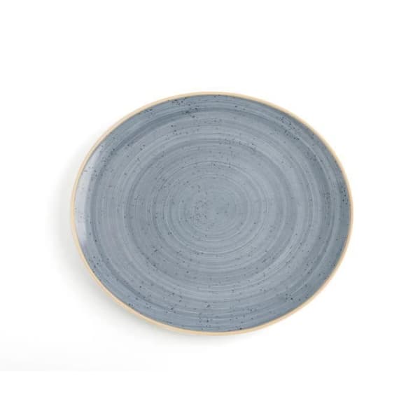 Ariane Terra Blue keramisk mattallrik 30 x 27 cm (6 enheter)