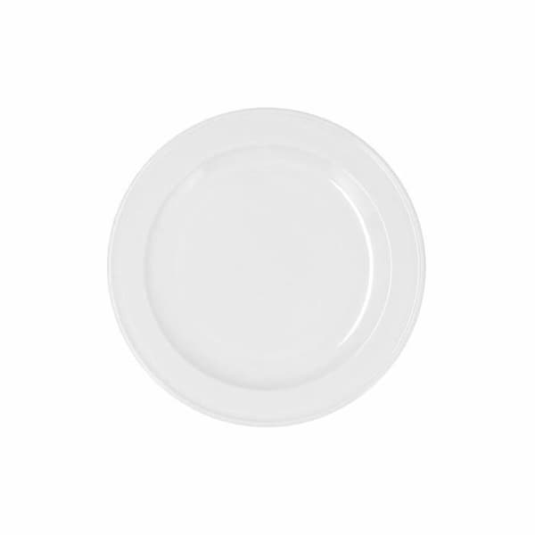 Bidasoa Glacial Ala Estrch Vit Keramisk Desserttallrik 20 cm (6 enheter) (Pack 6x)
